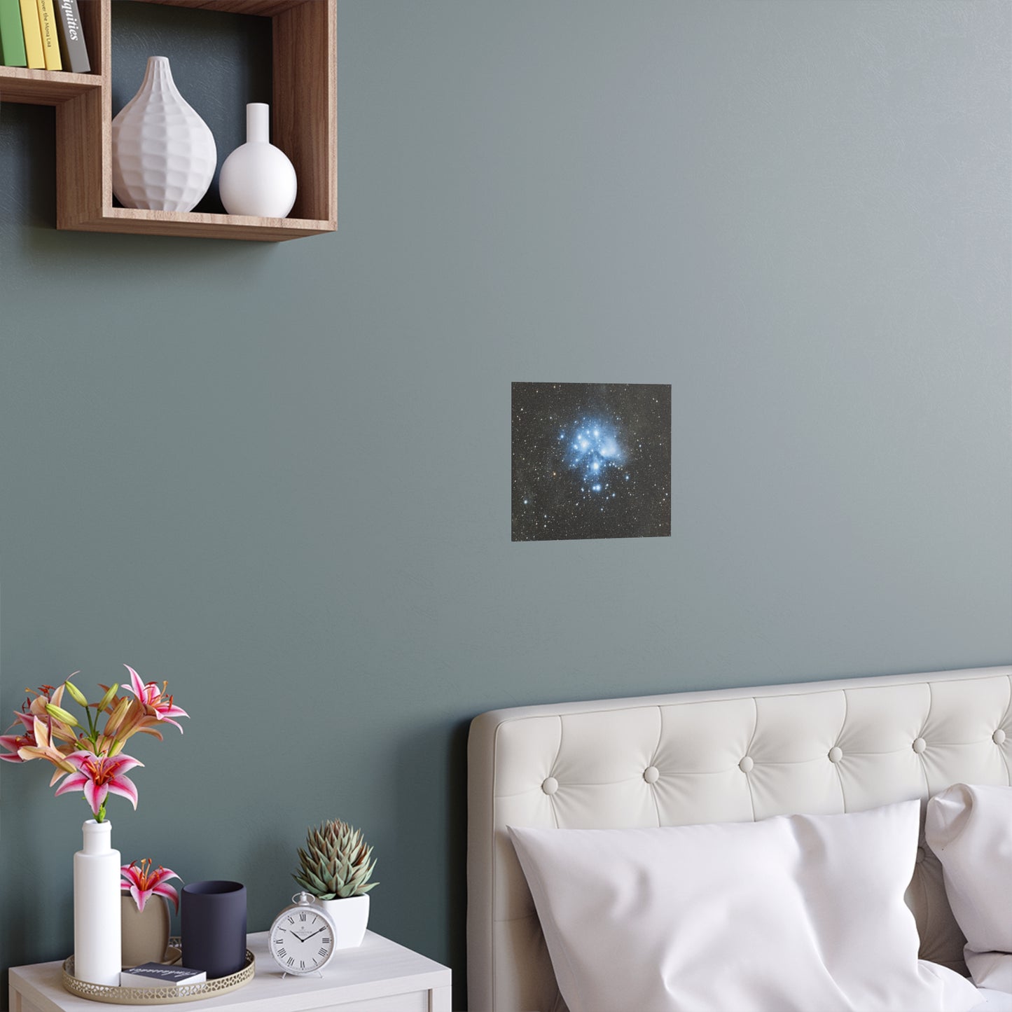 Indoor and Outdoor Silk Poster - The Pleiades by AstronoBoa