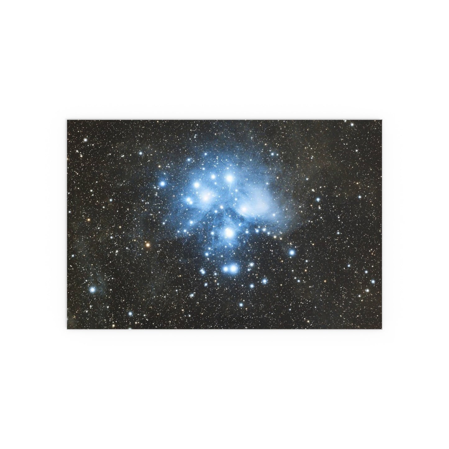 Indoor and Outdoor Silk Poster - The Pleiades by AstronoBoa