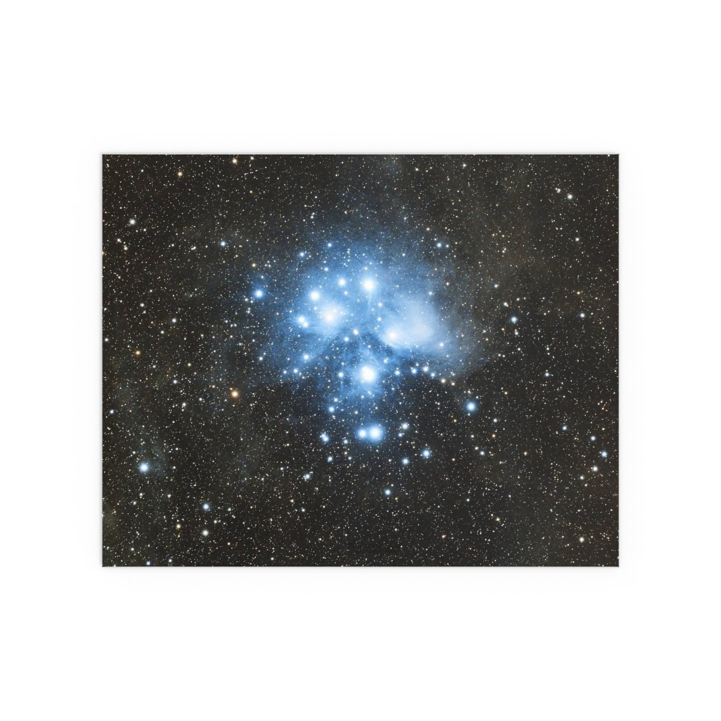 Indoor and Outdoor Silk Poster - The Pleiades by AstronoBoa